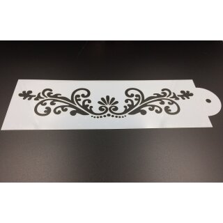 Stencil Schablone Ornament