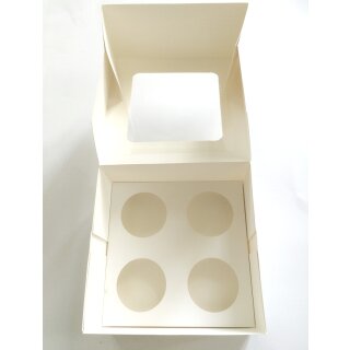 Cupcake Muffin Box 4er Cup Large