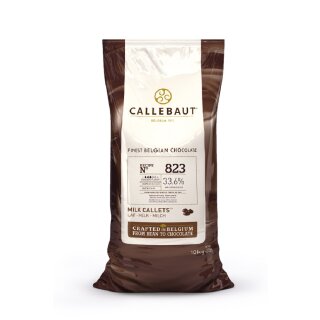 Callebaut Callets Vollmilch-Schokolade 33,6 % Kuvertüre 10 kg Beutel