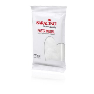 Saracino Modellierpaste weiß 250 g - MHD August 26