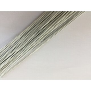 Blumendraht 24 Gauge - weiß - 50 Stk.