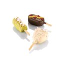 Mini Eis Stiele Sticks - 80 x 9 mm - 100 Stück