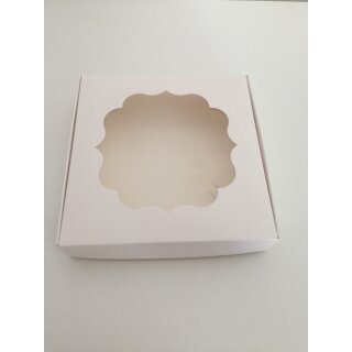 Keksbox Cookie Schachtel Box Faltbox - 25 x 25 x 5 cm...