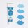 Rainbow Dust ProGel Electrik Blue (Azure)  25 ml Gelfarbe Lebensmittelfarbe
