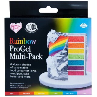 Rainbow Dust ProGel Multi Pack RAINBOW 6x25 ml