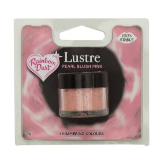 Rainbow Dust edible Lustre alle Farben LUSTRE PEARL BLUSH PINK RETAIL