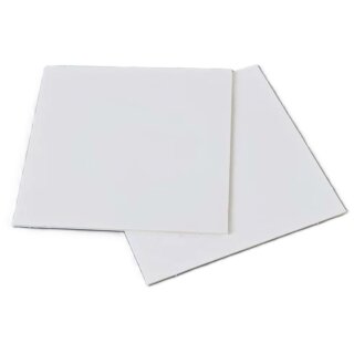 Cake Board Card 20 x 20 cm WHITE quadrat 3 mm