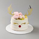 Cake Topper Rentier Rudolf Acryl