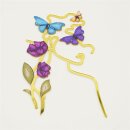 Cake Topper Line Art Silhouette - Butterfly