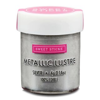 Sweet Sticks Edible Lustre - Silver