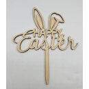 Cake Topper Ostern Holz - Happy Easter