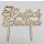 Cake Topper Einschulung Holz - Endlich Schulkind