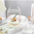 Tortenbox transparent Tortenverpackung mit Henkel -...