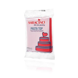 Saracino Rollfondant Pasta Top 250g - alle Farben Red Top Paste 250g