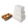 Patisserie Törtchenbox mit Tablett 24  x 16  x 10 cm