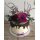 5 Stk. Cake Board Card ørund, 3mm  20 cm Weiß umgeschlagen