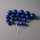 Ballons Bubbles Topper Einstecker 4 Stk. - Blau