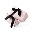 Geschenkbox Giftbox Patisserie Rosa mit Band - 12,7 x 7 x...