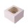 Cupcake Muffin Box 4er Cup 17 x 17 x 8 cm - PinkStripe
