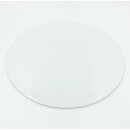 3 Stk. Cake Card ø 35 cm Weiß umgeschlagen rund 3 mm.