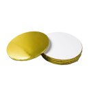 Cake Drum ø 20,3 cm (8 inch), 12 mm GLANZ GOLD wrapped