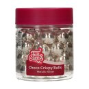 Choco Crispy Balls - Dazzling Silver 130 gr.