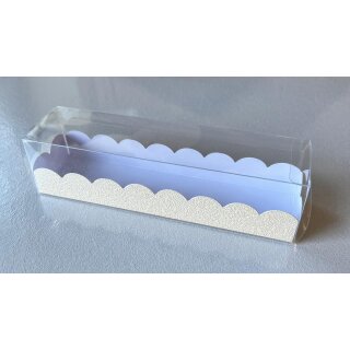 Macaron Box 19 x 5 x 5 cm - PET + Karton