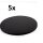 5 Sk. Cake Drum ø 20,3 cm (8 inch), 12 mm BLACK