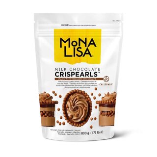 Crispearls Mona Lisa Callebaut 800 gr, Beutel - Vollmilch