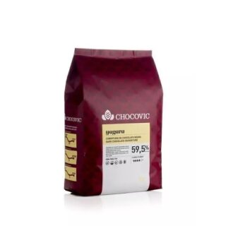 Chocovic Yagara Callets dunkle Schokolade 59,5% (10kg) 2 x 5 kg Beutel