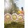 Folienballon Blume 104 x 104 cm - Rosa