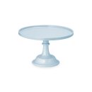 Tortenständer 24 cm H 14,5 cm - Hellblau