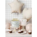 Tortenständer 24 cm H 14,5 cm - Beige