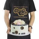 Cake Drum mit Loch ø 25,4 cm (10 inch) WHITE