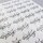 Transfer Spruch-Labels -  Happy Birthday