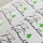 Transfer Spruch-Labels -  Frohe Weihnachten