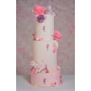 Premium Wafer Flower - Garden Rose - 12 Stk.