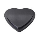 HEART Cake Board 20,3 cm (8 inch) - BLACK