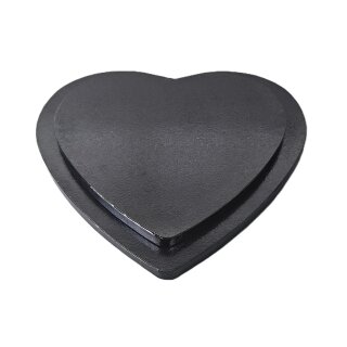 HEART Cake Board 30,5 cm (12 ich) -  BLACK