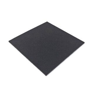 100 Törtchenunterlagen Untersetzer 9 x 9 cm, 1,5 mm Quadrat - Schwarz