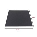 100 Törtchenunterlagen Untersetzer 9 x 9 cm, 1,5 mm...