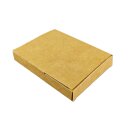 10 Stk. Cookie Postcard Box 10x12,5x2 cm - Kraft