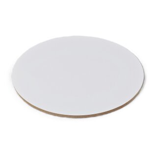 Cake Board ø 20 cm Weiß 6 mm - Extra Stabil