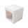 Tortenkarton B 30,5 x H 30,5 cm + Cake Card - Weiß