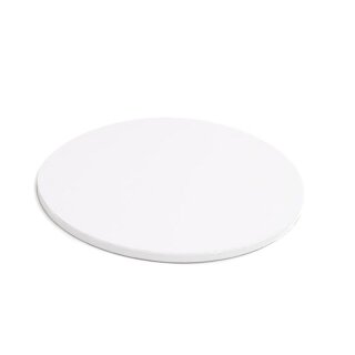 Cake Board 25,4 cm (10 inch) 12mm - Weiß