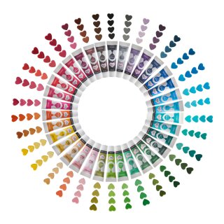 Rainbow Dust Progel Gelfarbe alle Farben