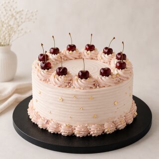 Cake Board RUND von 15,2 - 35,5 cm 12mm - Schwarz - Größenauswahl