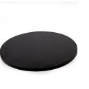 Cake Board RUND von 15,2 - 35,5 cm 12mm - Schwarz -...
