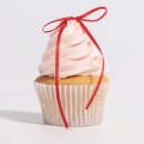 Schleifen Tortendeko - Rot 8 Stk.