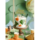 Cake Topper Gold Acryl - Happy Birthday